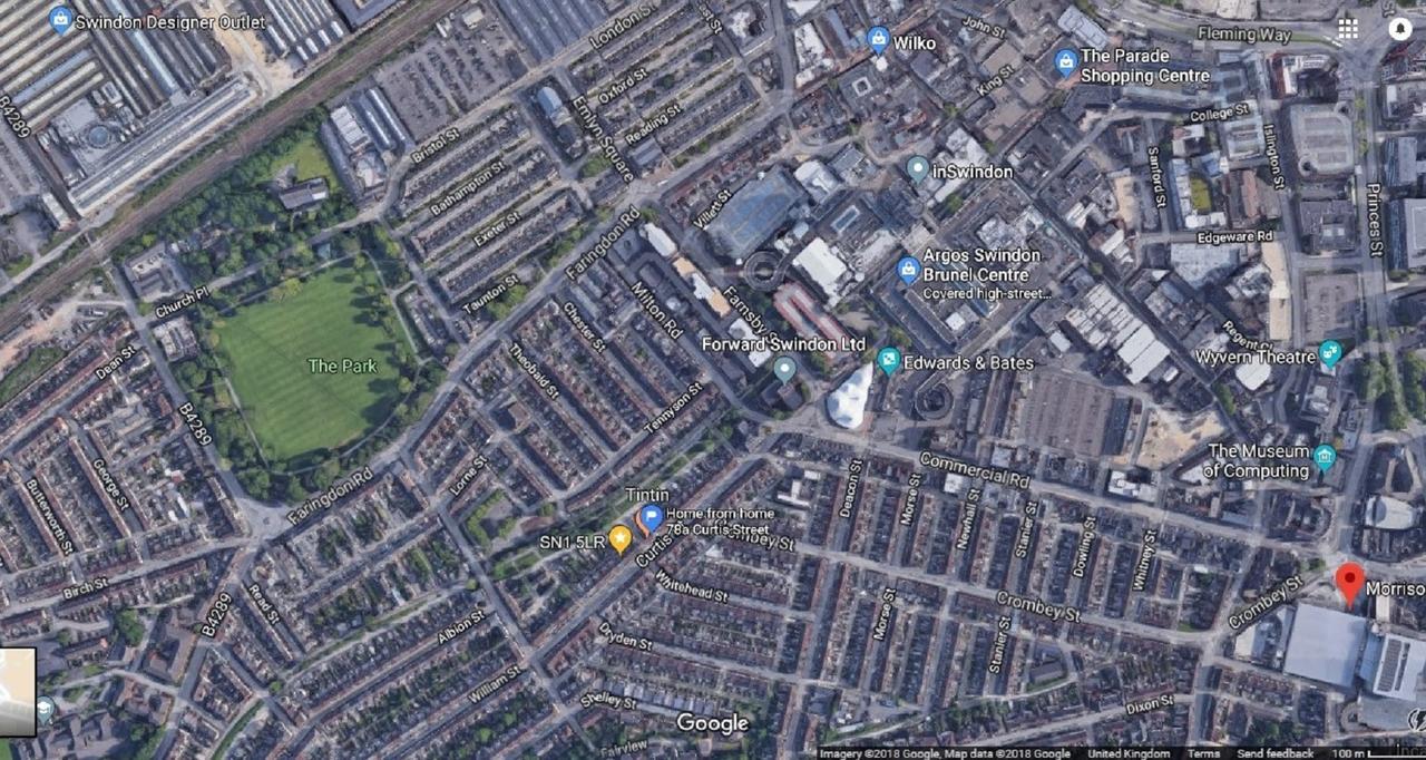 Swindon City Centre Duplex - Entercloud9Sa Dış mekan fotoğraf